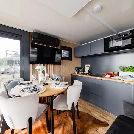 Appartamento Na Wodzie - Houseboat -sauna, Taras Na Dachu, Dwie Sypialnie