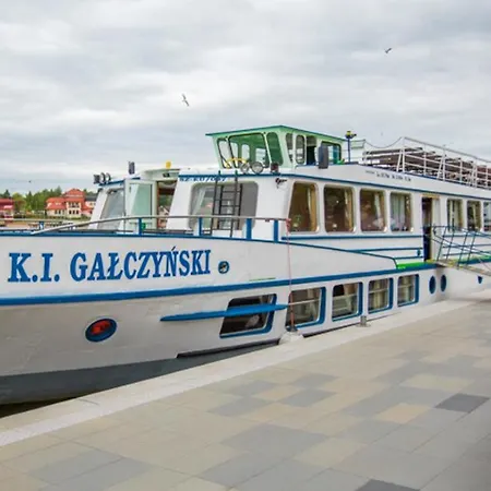 Appartamento Na Wodzie - Houseboat -sauna, Taras Na Dachu, Dwie Sypialnie Mikołajki