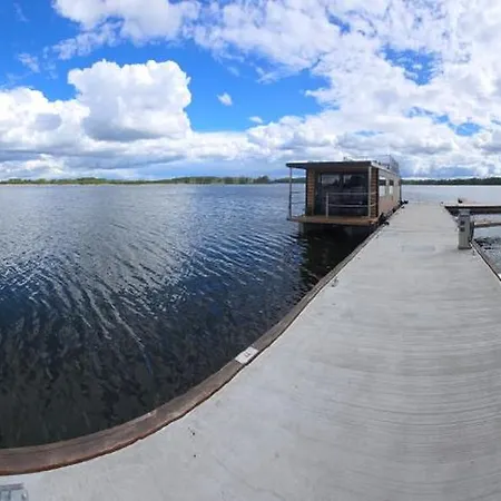 Na Wodzie - Houseboat -sauna, Taras Na Dachu, Dwie Sypialnie شقة *