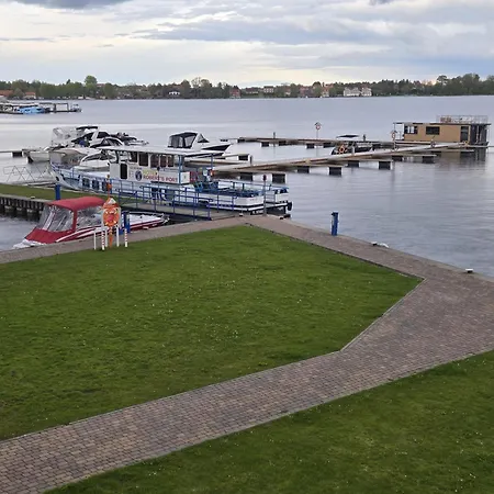 Appartamento Na Wodzie - Houseboat -sauna, Taras Na Dachu, Dwie Sypialnie Mikołajki